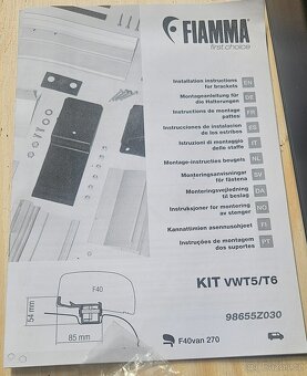 Prodám markýzu Fiama 40 pro Volkswagen T5, T6 - 3