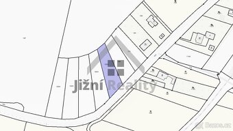 Stavební parcela 1.010 m2 v obci Vlastce - 3