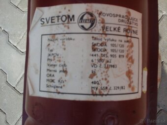 Škoda 105/120 výfuk SVETOM nepoužitý - 3