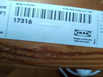 Postel kovová, včetně roštu a matrace, IKEA - 3