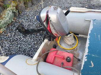 Nafukovací člun Boat 007 CM 380 s motorem 5hp Mariner - 3