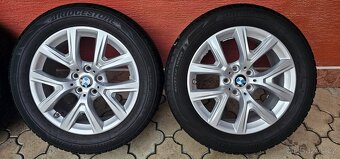 Originál alu BMW X1, X2 5x112 205/60 R17 zimní pneu - 6,5mm - 3