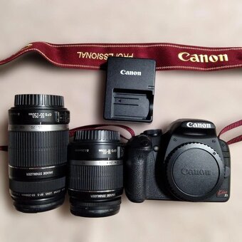 Canon EOS Kiss X3 digitální zrcadlovka Duální objektivy EF-S - 3