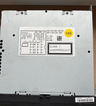 Autorádio VW RCD 310 - 3