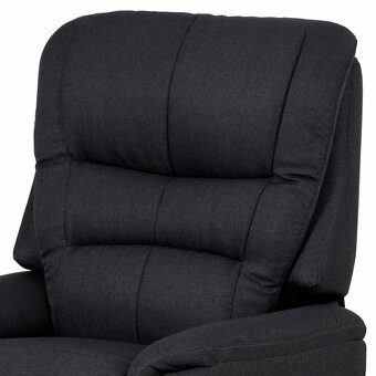 Polohovací křeslo TV-5053 v šedé látce - 3