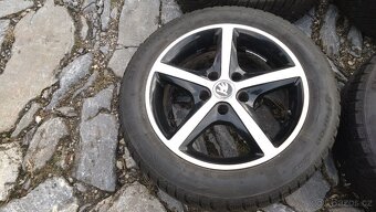 al kola 16 5x112 ŠKODA + zimní 205 55 16 - 3
