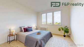 Prodej bytu 3+1, 63 m2, Milevsko, Ul. J.A.  Komenského, - 3