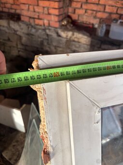 Prodam 2x velke plastove okna hnede bile - 3