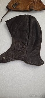 Jawa ČZ Praga atd kožená helma - 3