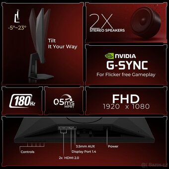 AOC 24G4XE Gaming,záruka - 3