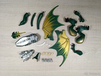 Zelený drak - Lego castle - 3