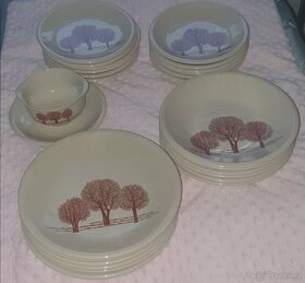 Jidelni, cajovy a kavovy retro servis - 66 ks - 3