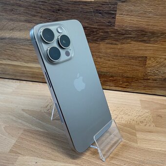 iPhone 15 Pro 256GB, nature (šedý), 12 měsíců záruka - 3