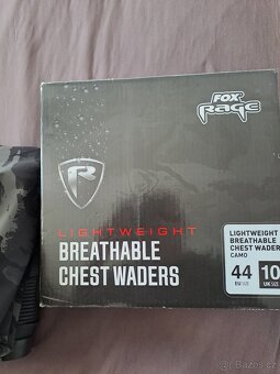 Brodící Kalhoty Fox Rage Lightweight Breathble Camo - 3