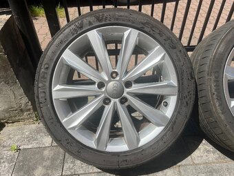 Alu Škoda/VW/Audi 225/45/17 s letními pneu - 3