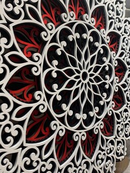 3D Mandala dekorace - 3