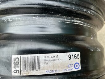 4x plechové disky 5x112 R15 - 3