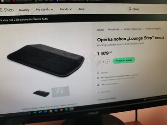 Opěrka nohou „Lounge Step‘‘ černá - 3
