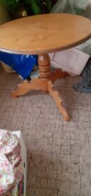 RUSTIKÁLNÍ MASIVNÍ STŮL - 3