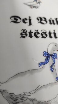 Cedulka Boží požehnání vzor husy - 3