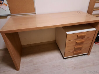 Set pracovní stůl + komoda se šuplíky - 3