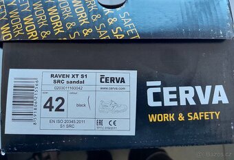 Pracovní bezpečnostní obuv / boty - sandály Červa vel. 42 - 3