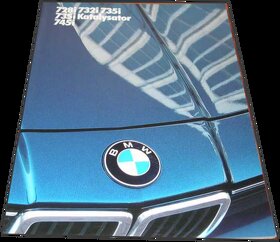 Prospekty BMW 7 E23 E32 733 735 750 X5 E53 4,4 - 3