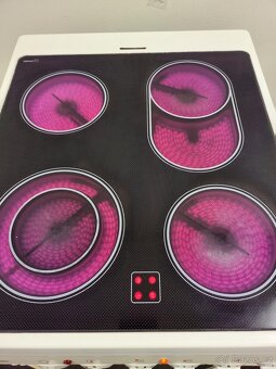 sklokeramický sporák, multifunkční 220V - 3