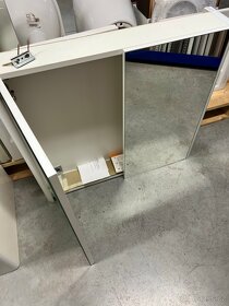 Galerka Lucie 80x70x17cm, bílá - 3