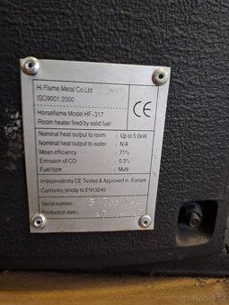 Krbová kamna Horse flame - 3