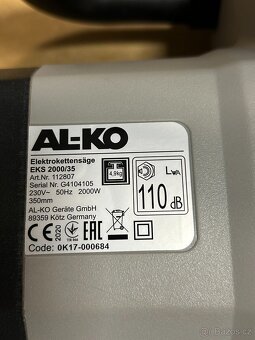 pila elektrická AL-KO EKS 2000/35 - 3