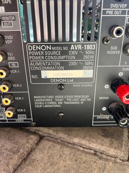 Denon AVR-1803 - 3