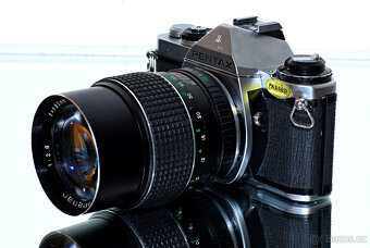 Pentax ME + 2,8/135mm Po SERVISU TOP STAV - 3