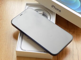 APPLE iPhone 12 64GB Blue - ZÁRUKA - TOP STAV - 100%BATERIE - 3
