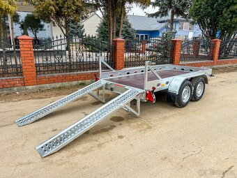 PROFI přepravník minibagrů, 300x150 cm, 2700 kg, 130 km/h - 3