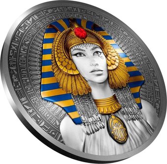 Stříbrná mince CLEOPATRA 2 Oz Silver Coin 5$ Niue 2025 - 3