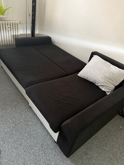 Rozkládací rohový gauč s úložným prostorem - 3