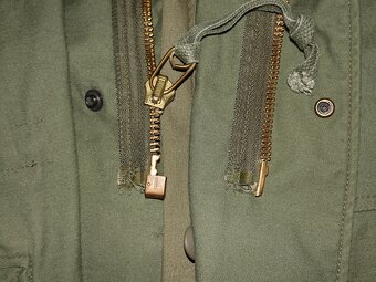 Džípovka Alpha Ind. US Army parka M-65 Made in USA - 3