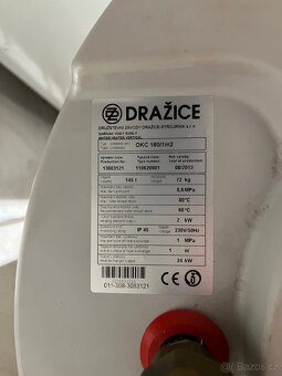 kombinovaný bojler 145l Dražice OKC 160/1m2 - 3