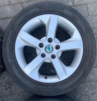 Alu kola Škoda 5x112, R16, letní, ET50 - 3