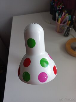 dětská lampička / stolní lampa s puntíky - 3