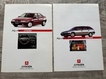 Citroën Xantia, Citroën Evasion - prospekty a katalogy - 3