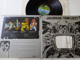 THIN LIZZY “Jailbreak” /Vertigo 1976/specialny “die cut” oba - 3