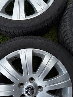 Alu disky 205 50 R17 5x112 celoroční pneu - 3