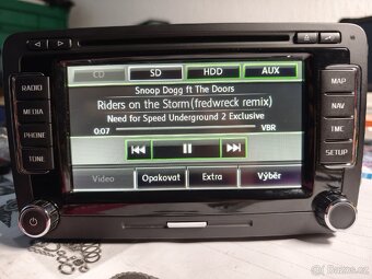 Škoda Columbus RNS510 3T0035686L LED SSD DAB aktualizované - 3
