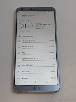 LG G6 4/32b blue. Nova baterie. Záruka 6 měsíců. - 3
