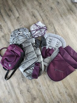 Dětský kočárek + vajičko/autosedačka 0-13kg - 3