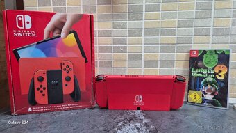 Nintendo Switch oled Mario edice - 3