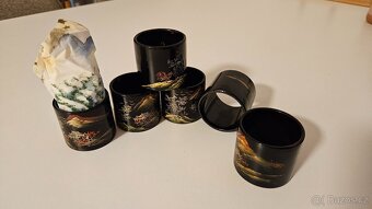 Držáčky dřevěné na ubrousky 6ks - 3