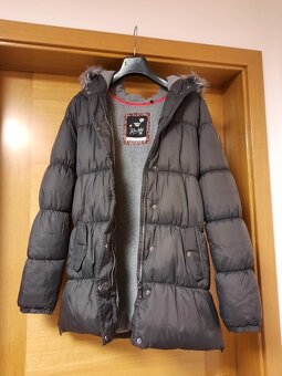 Dívčí zimní bunda IKKS, vel. 158 - 3